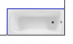 Карниз для ванны Aquanet  EXTRA  150x70
